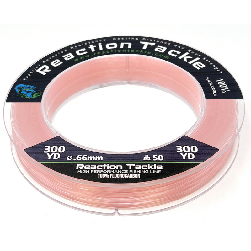 Load image into Gallery viewer, Reaction Tackle 100% Pure Fluorocarbon Fishing Line