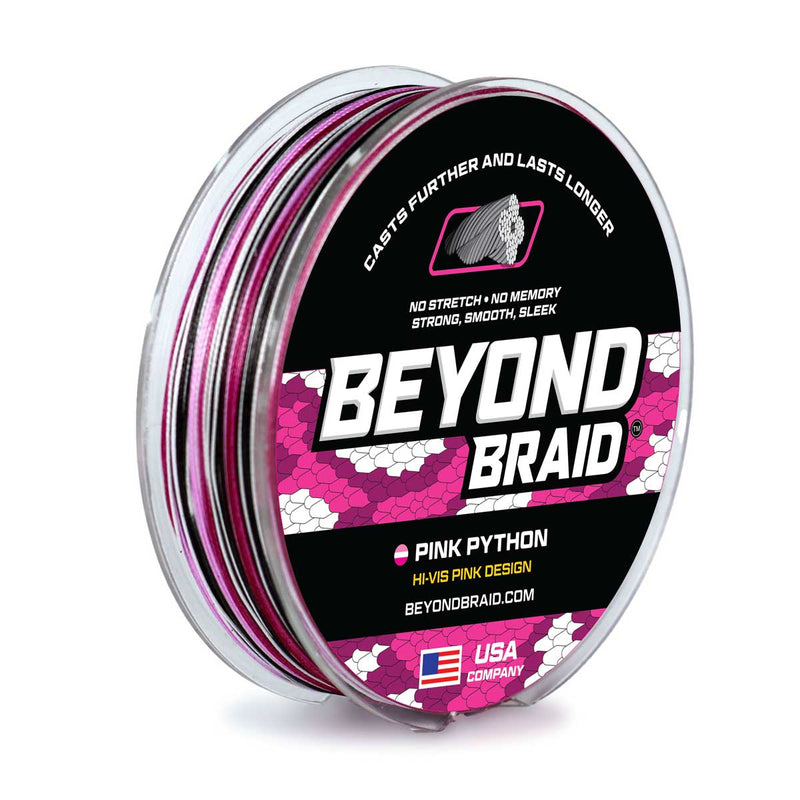 Load image into Gallery viewer, Pink Python Hi-Vis Braid