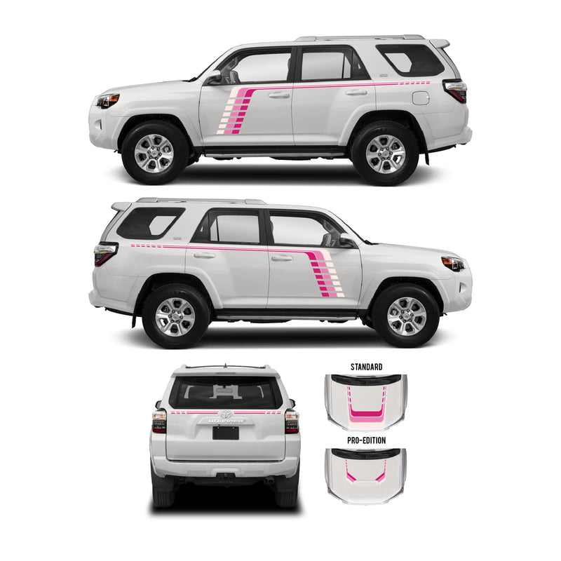 Load image into Gallery viewer, 2010-2024 4Runner Checkered Stripe Kit
