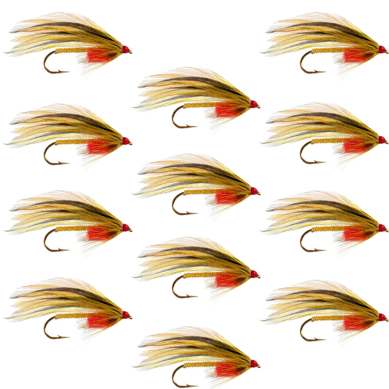 Load image into Gallery viewer, Platte River Special Classic Streamer Flies - Set of 12- Hook Size 4