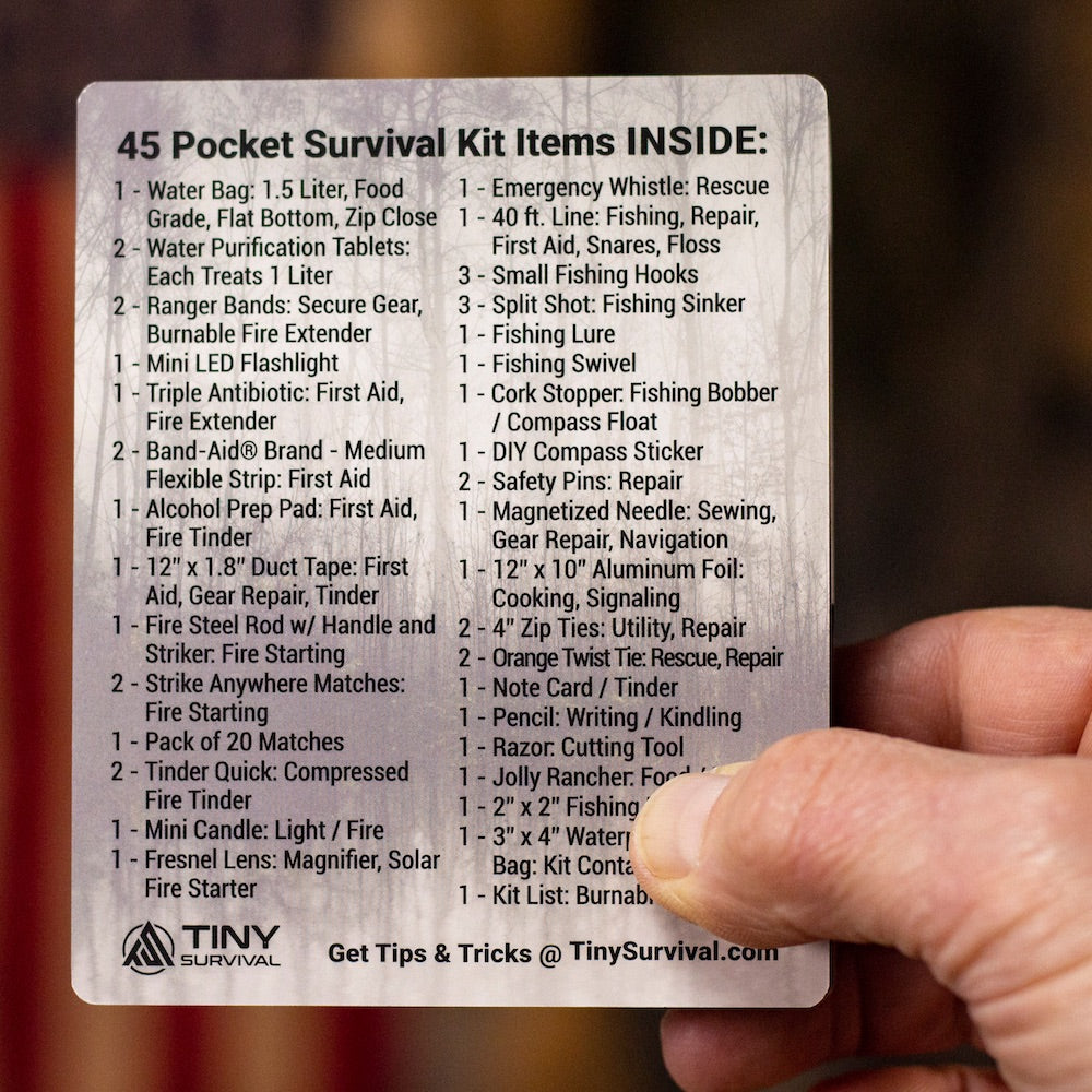 Pocket 45 Advanced Survival Kit