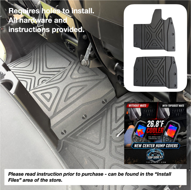 Load image into Gallery viewer, Polaris Ranger 1500XD HD 9mm Rubber Mats (2024 - Current)