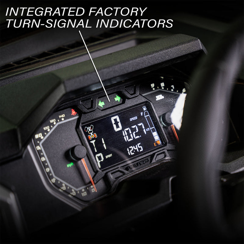Load image into Gallery viewer, SWITCH Works Tango2 Polaris Xpedition street legal turn signal kit with integrated factory turn-signal indicators