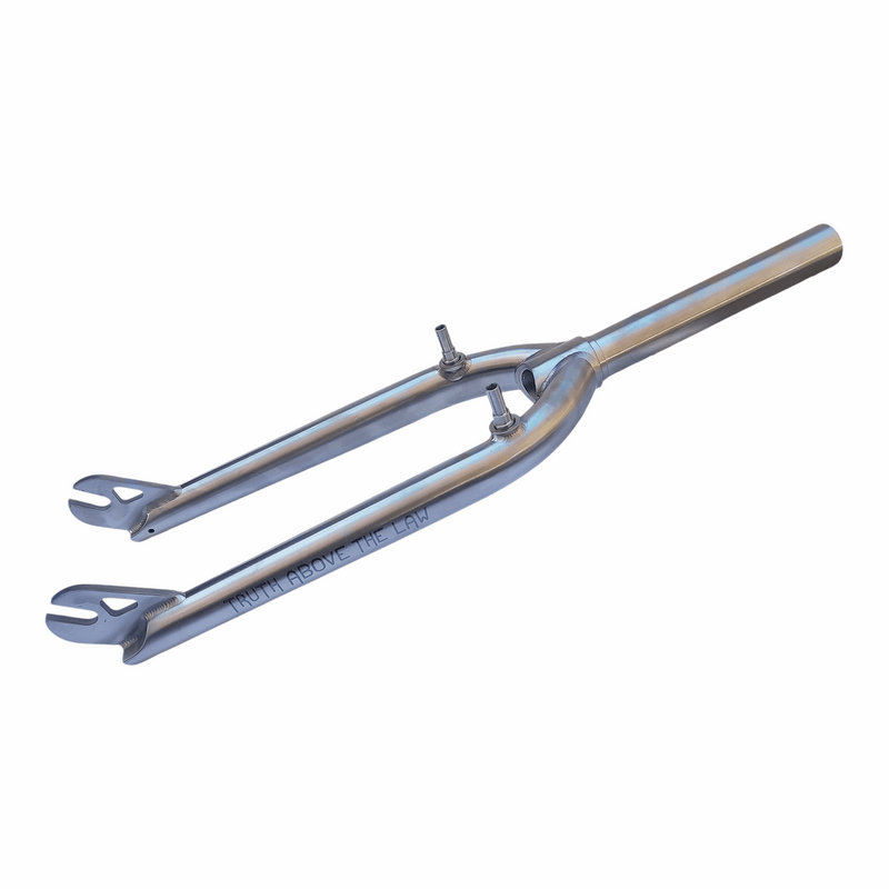 Load image into Gallery viewer, TRUTH BMX | TITANIUM ABOVE THE LAW STREET BMX FORK