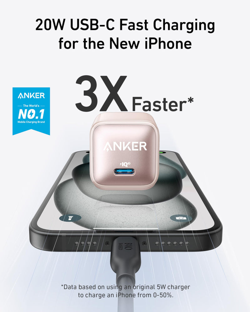 Load image into Gallery viewer, Anker Nano Charger (20W)
