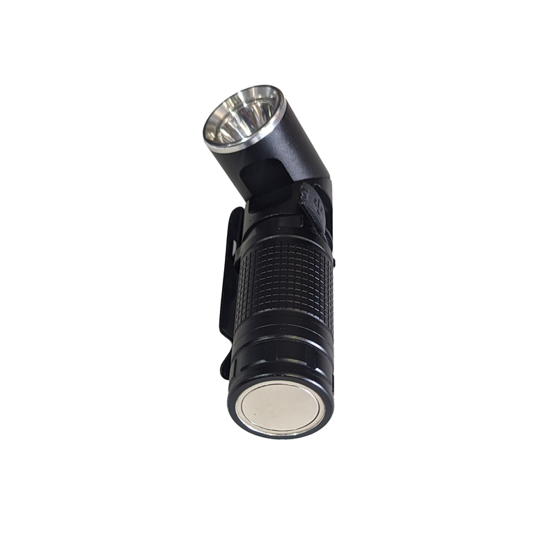 Load image into Gallery viewer, Power Light - Rechargeable flashlight with swivel head, magnet, clip, two brightness levels