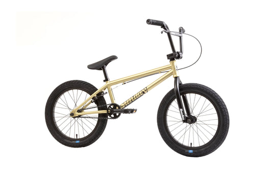 Sunday Primer 18″ Complete BMX Bike - Matte Metallic Gold