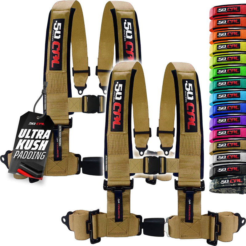 Load image into Gallery viewer, Pro Series 4 point Harness with push button release 2" & 3" available