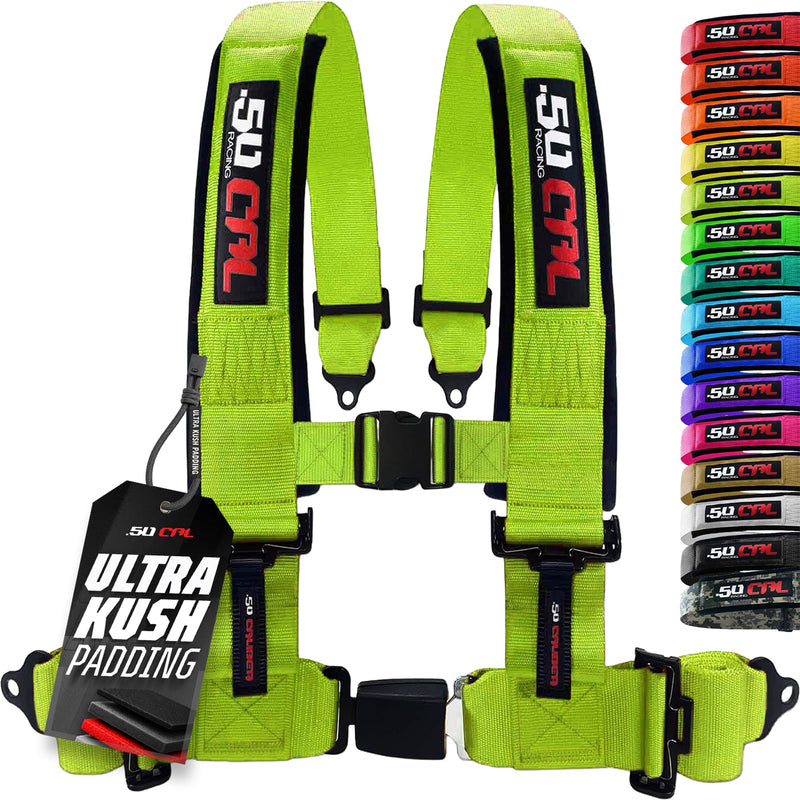 Load image into Gallery viewer, Pro Series 4 point Harness with push button release 2" & 3" available