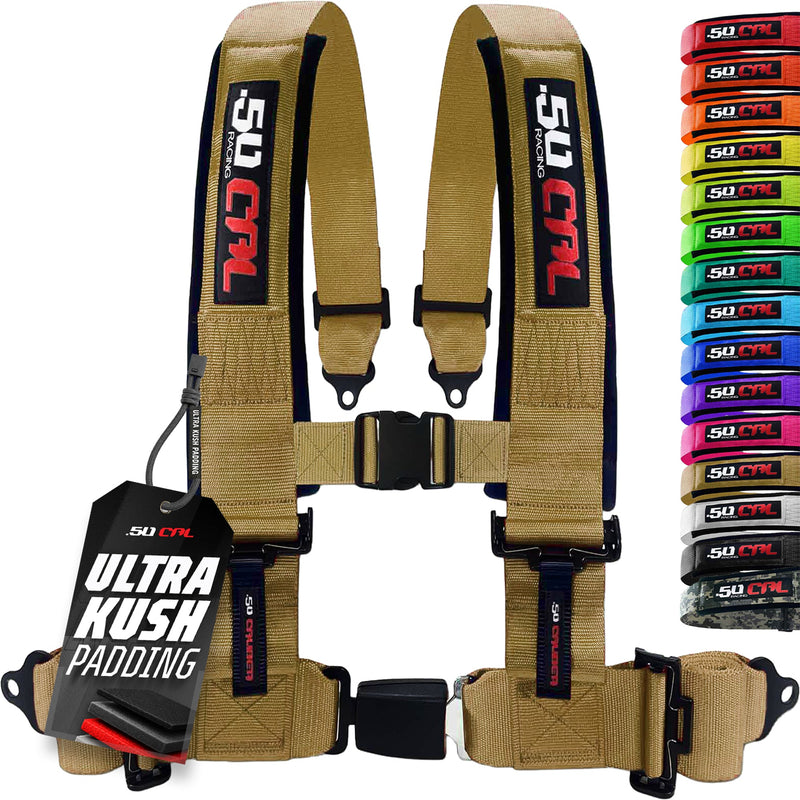 Load image into Gallery viewer, Pro Series 4 point Harness with push button release 2" & 3" available
