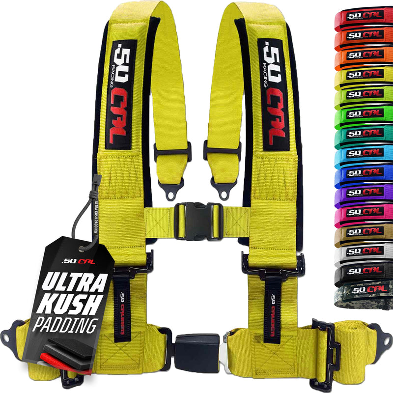 Load image into Gallery viewer, Pro Series 4 point Harness with push button release 2" & 3" available