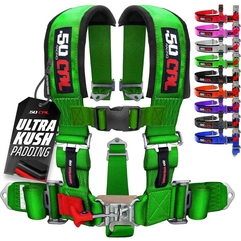 Load image into Gallery viewer, 2" 5 point Pro Series Latch Harness 50 Caliber Racing Harness