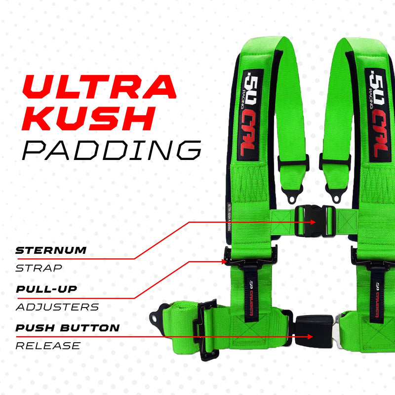 Load image into Gallery viewer, Pro Series 2" & 3" 4 point Harness with push button release