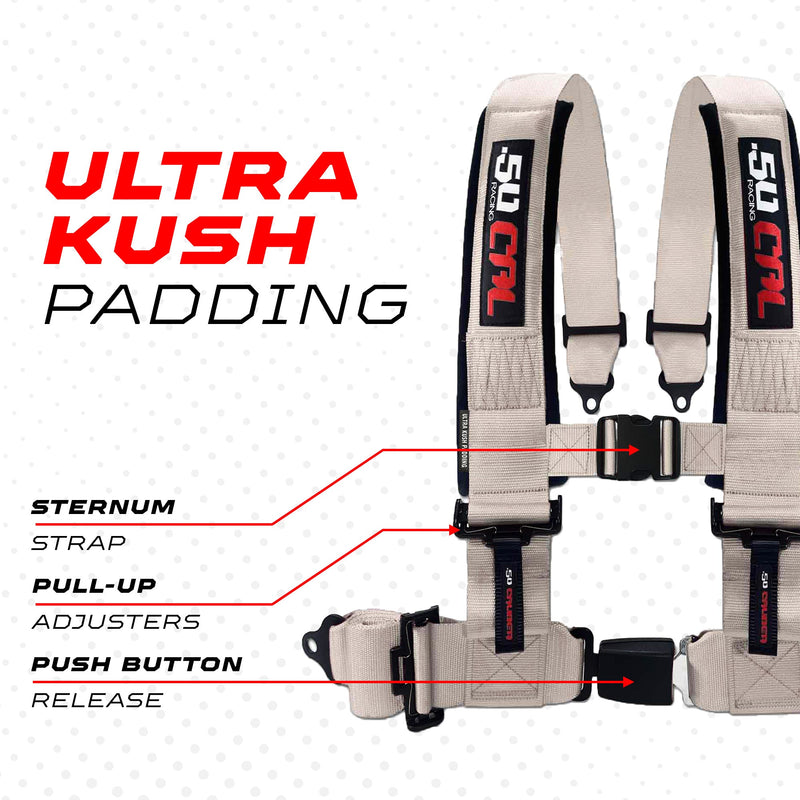 Load image into Gallery viewer, Pro Series 2" & 3" 4 point Harness with push button release