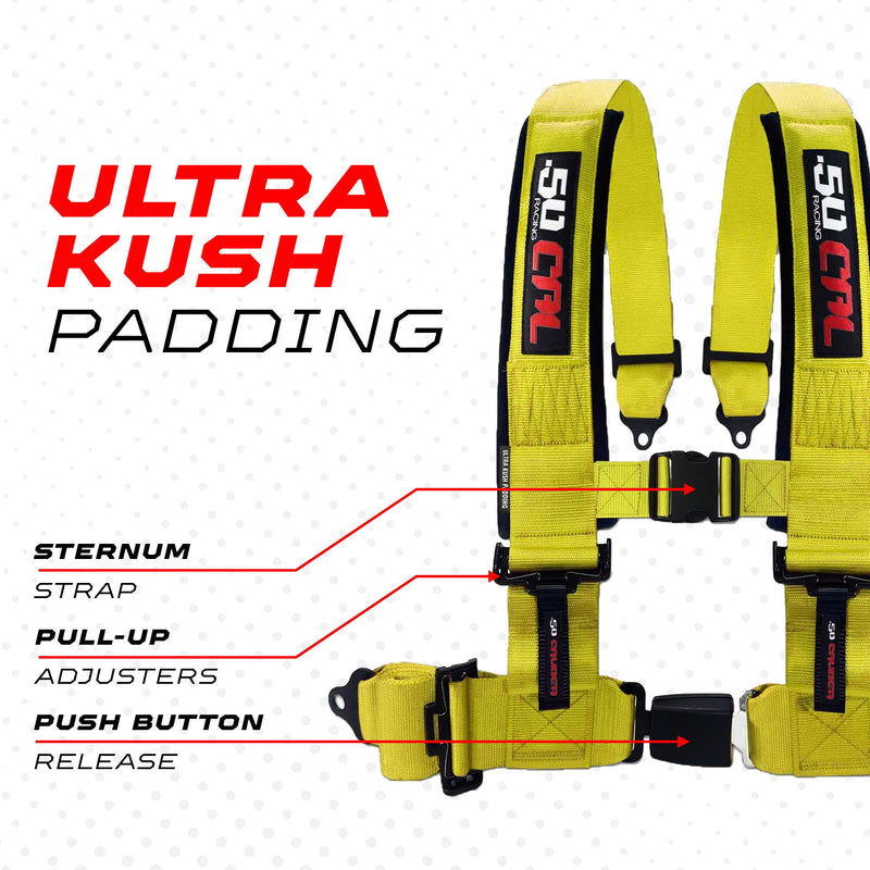Load image into Gallery viewer, Pro Series 2" & 3" 4 point Harness with push button release