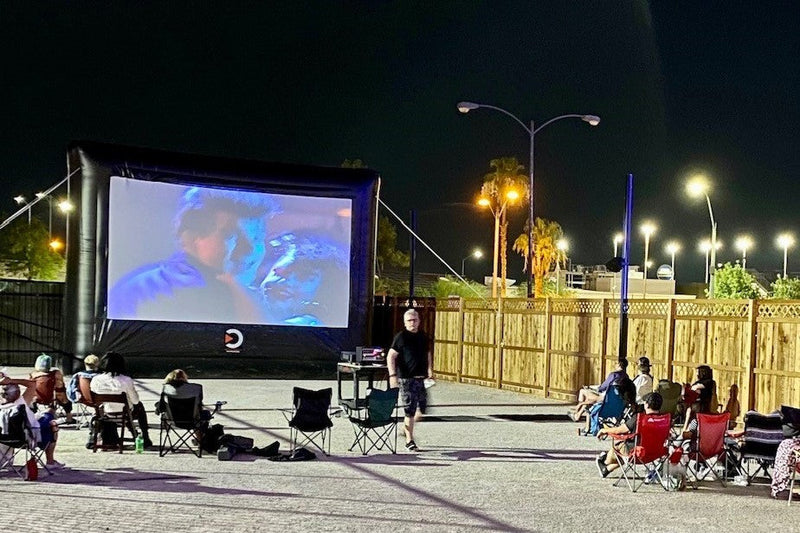 Load image into Gallery viewer, Elite Outdoor Movies Professional 20' Inflatable Screen
