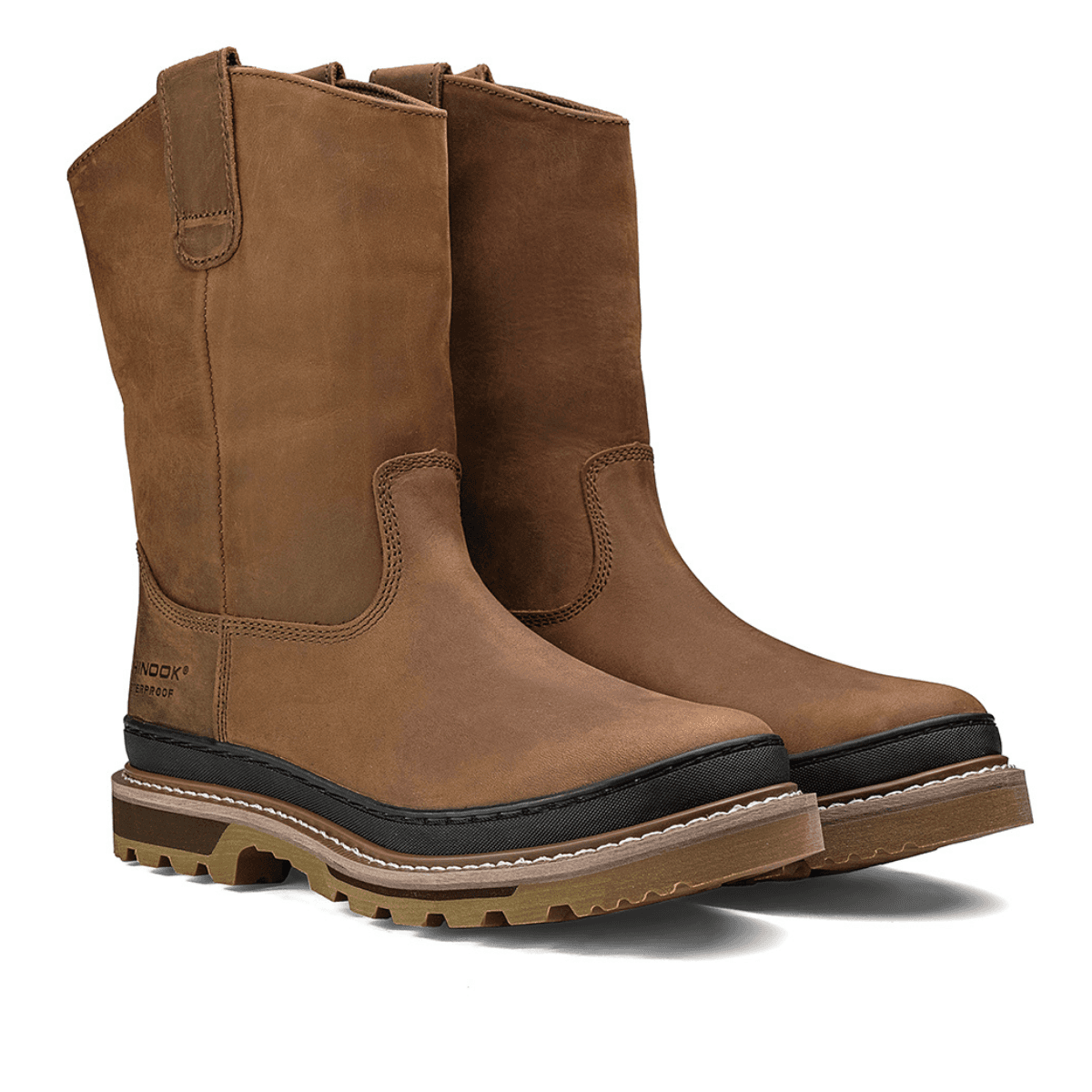 Rancher 11” Waterproof Soft Toe Work Boot - Brown - Skoutley Outdoors LLC