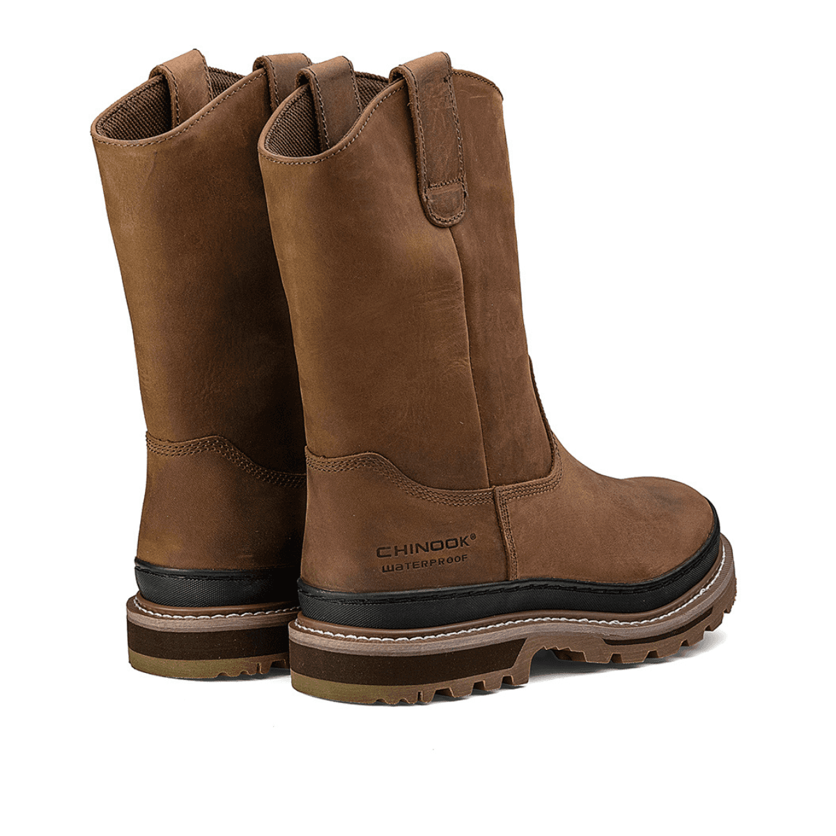 Rancher 11” Waterproof Soft Toe Work Boot - Brown - Skoutley Outdoors LLC