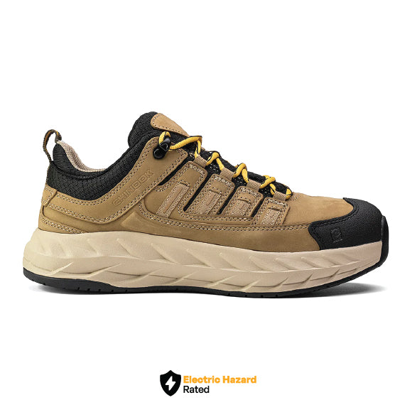 Load image into Gallery viewer, Pro Lace Up Low Waterproof Men’s Shoe - Tan