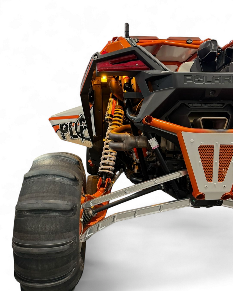 Load image into Gallery viewer, 2022 to Current Polaris RZR Pro R, Pro S, Turbo R High Clearance Radius Rods in Clear Finish