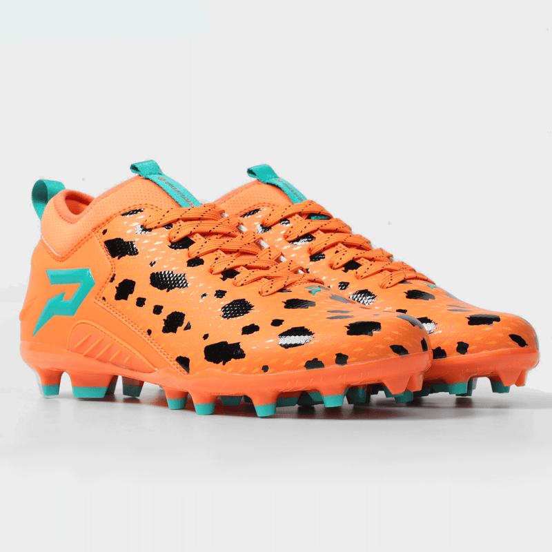 Load image into Gallery viewer, The Flintstones "Bedrock Blitz" Football Cleats - Quantum Speed by Phenom Elite