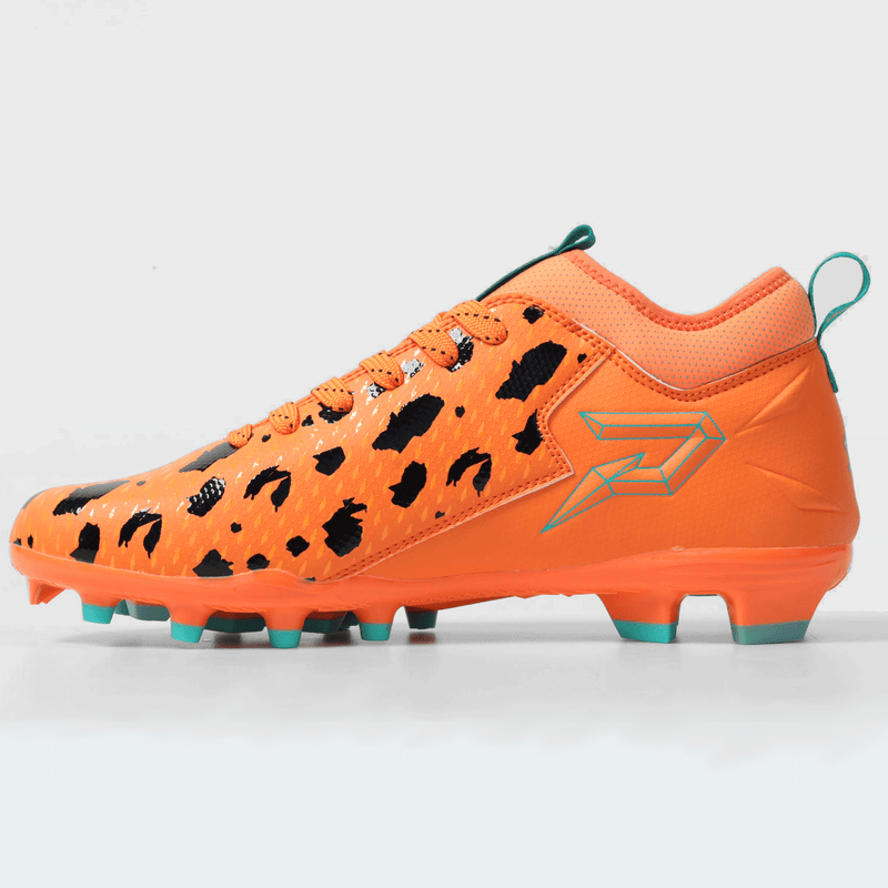 Load image into Gallery viewer, The Flintstones "Bedrock Blitz" Football Cleats - Quantum Speed by Phenom Elite
