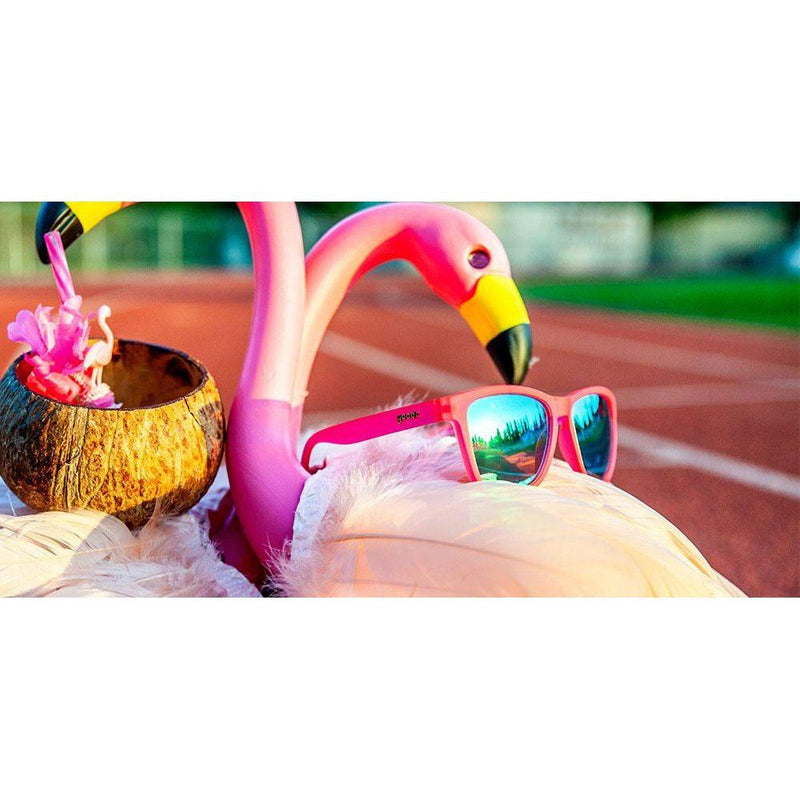 Load image into Gallery viewer, "Flamingos On A Booze Cruise” OG Premium Sunglasses