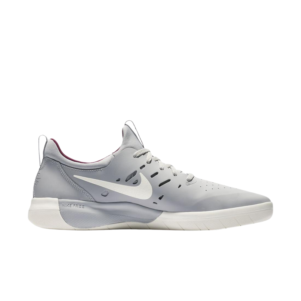 Nike Shoes SB Nyjah Free - Atmosphere Grey/Pale Ivory