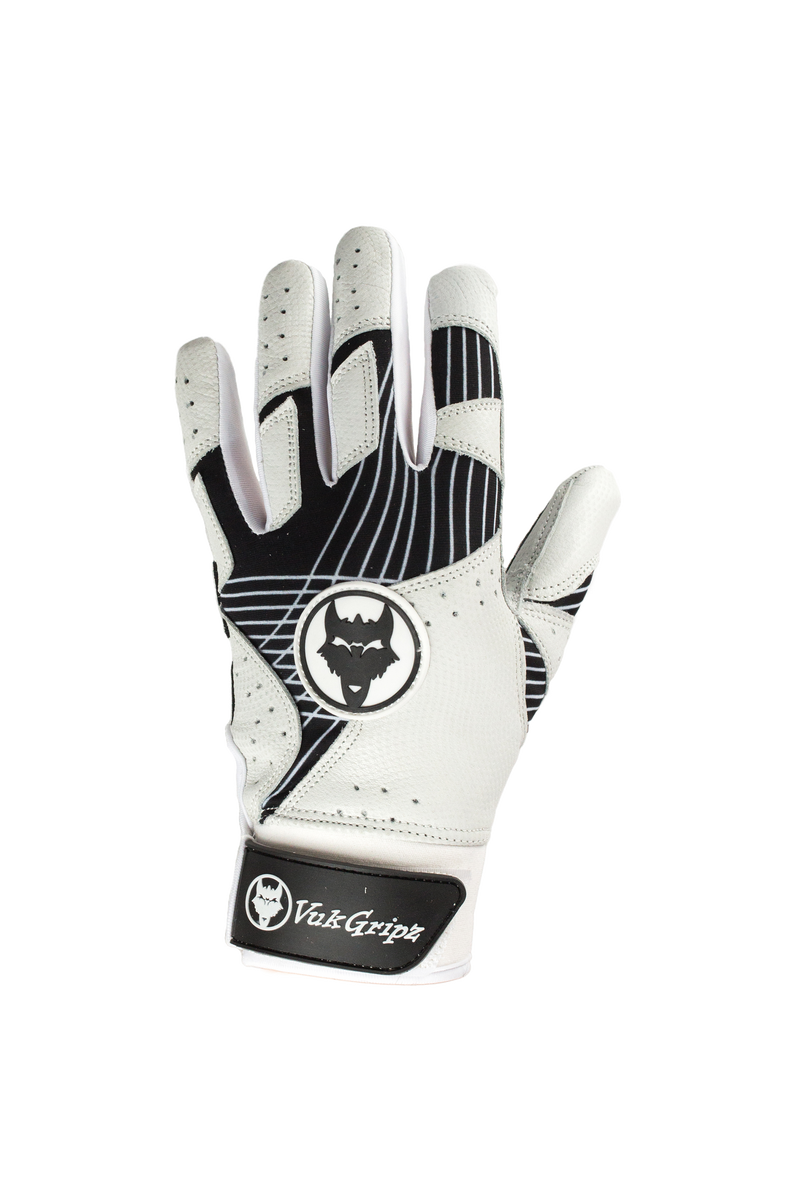 Load image into Gallery viewer, Prowler Black Batting Gloves
