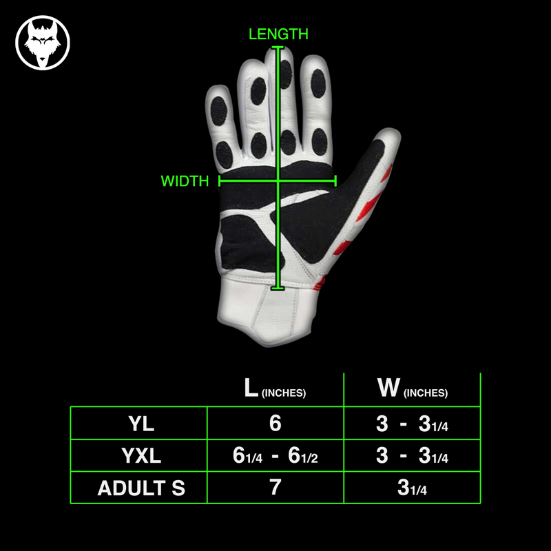 Load image into Gallery viewer, Prowler White Batting Gloves