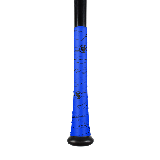 Pulse Blue Bat Grip Tape with Black