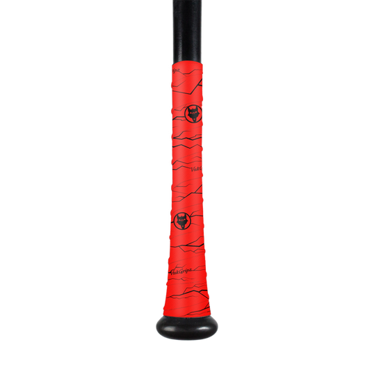 Pulse Red Bat Grip Tape with Black