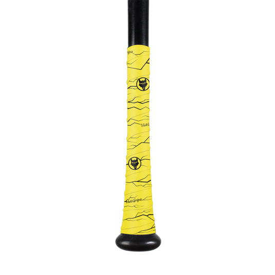 Pulse Yellow Bat Grip Tape with Black