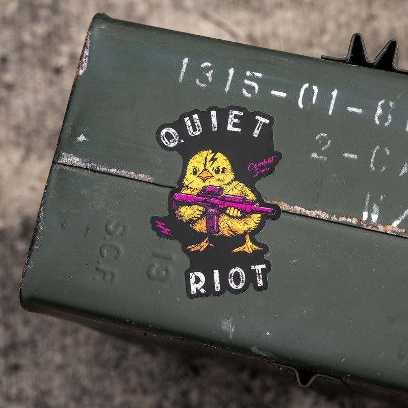 Load image into Gallery viewer, Quiet Riot Duck Decal