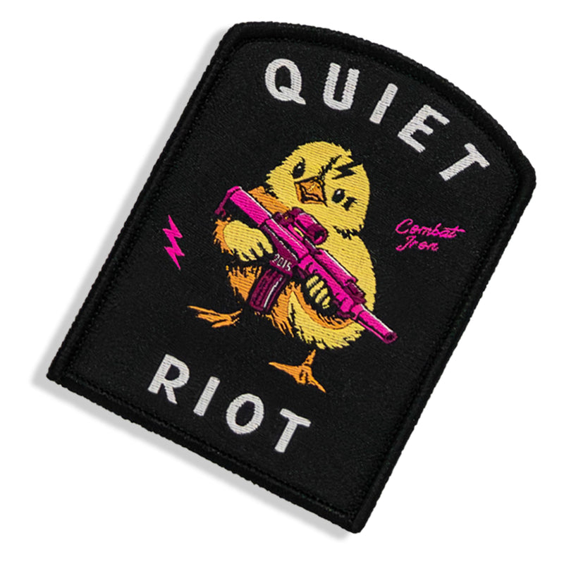 Load image into Gallery viewer, Quiet Riot Duck Velcro Patch