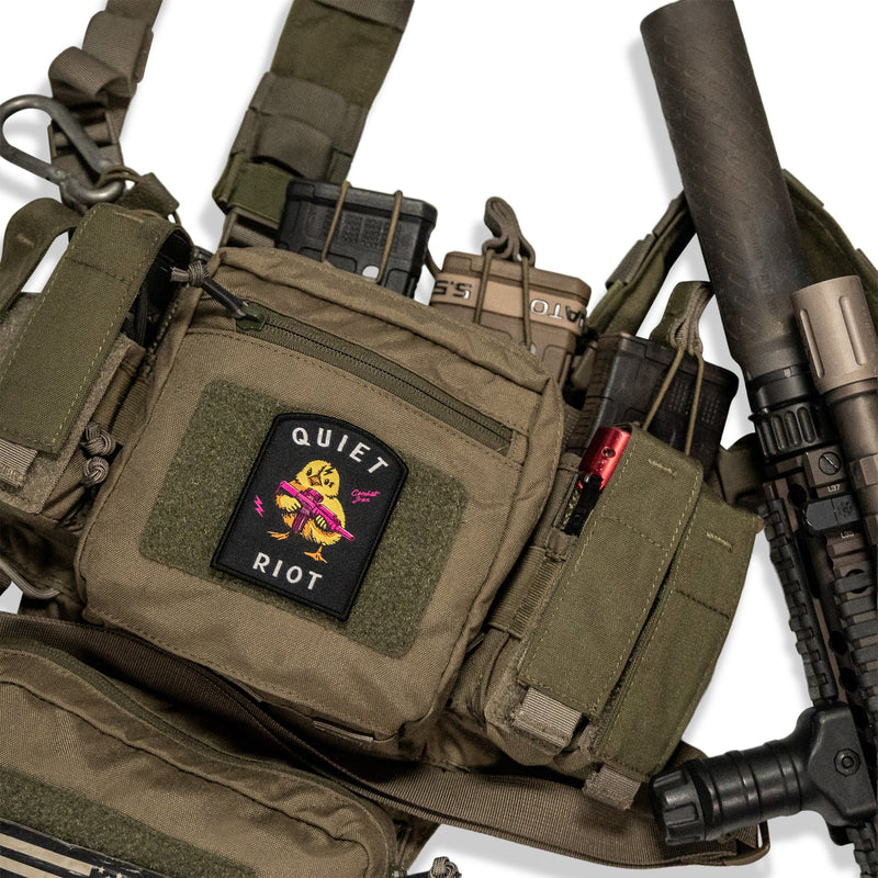 Load image into Gallery viewer, Quiet Riot Duck Velcro Patch