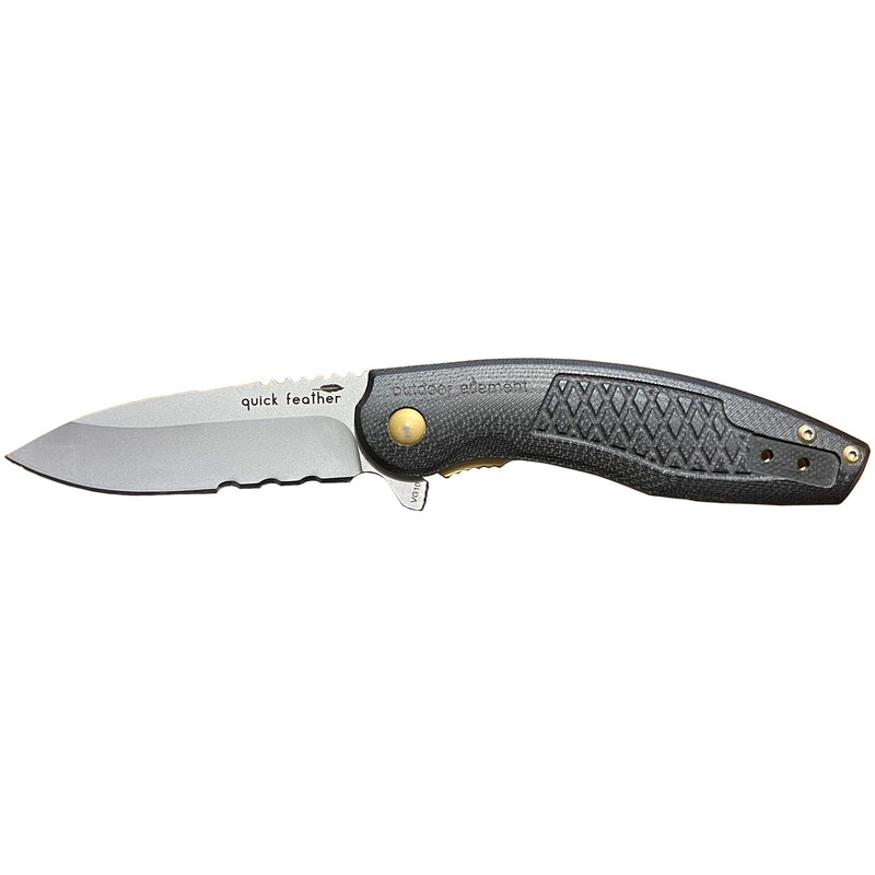 Load image into Gallery viewer, Quick Feather Folding Knife