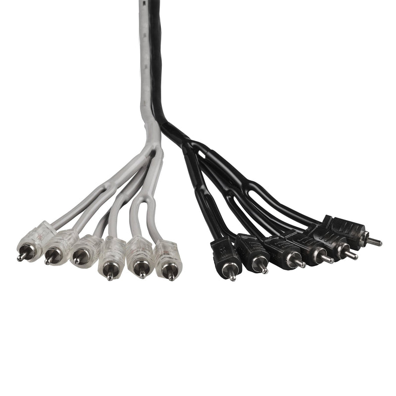 Load image into Gallery viewer, Level 2 RCA 100% Copper OFC Y Connector 2 MALE to 12 MALE 1.5 Feet - SILVER