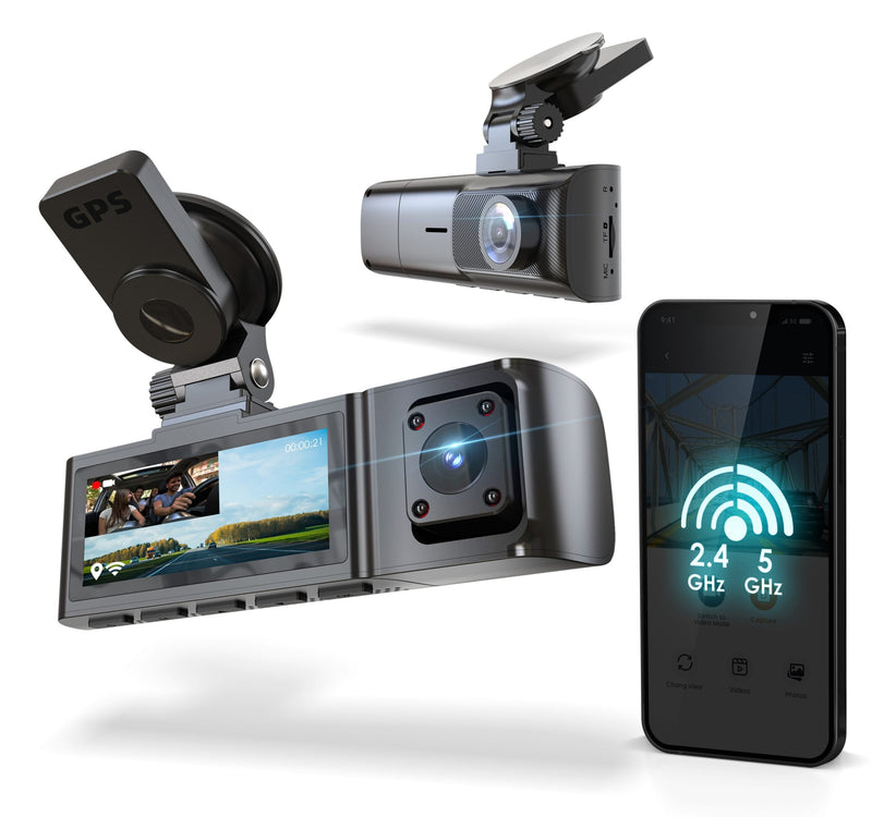Load image into Gallery viewer, Rexing R316 4K Dash Cam with Wi-Fi & GPS