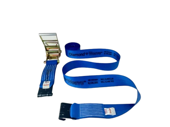 Load image into Gallery viewer, DiamondWeave™ 2" x 30 Ft Ratchet Strap w/ Flat Hooks | R30FDW