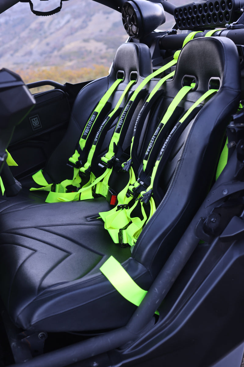 Load image into Gallery viewer, Maverick X3 Rear Bench Seat W Harnesses (2017+)