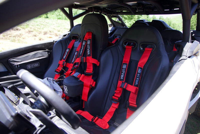 Load image into Gallery viewer, "REBEL" Series Pair of Front Suspension Bucket Seats Maverick R /Maverick R Max (2024+)