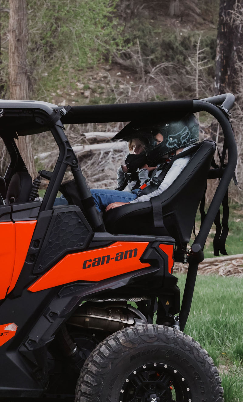 Load image into Gallery viewer, Maverick Sport / Maverick Sport Max Rear Bench and Roll Cage Kit (2018-2026)