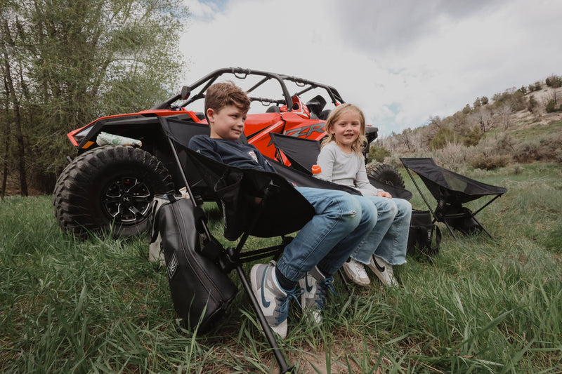 Load image into Gallery viewer, Large Camp Chair with Roll Cage Bag