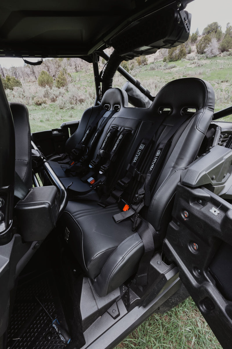 Load image into Gallery viewer, Honda Talon 4 Rear Bench Seat W Harnesses (2019+)