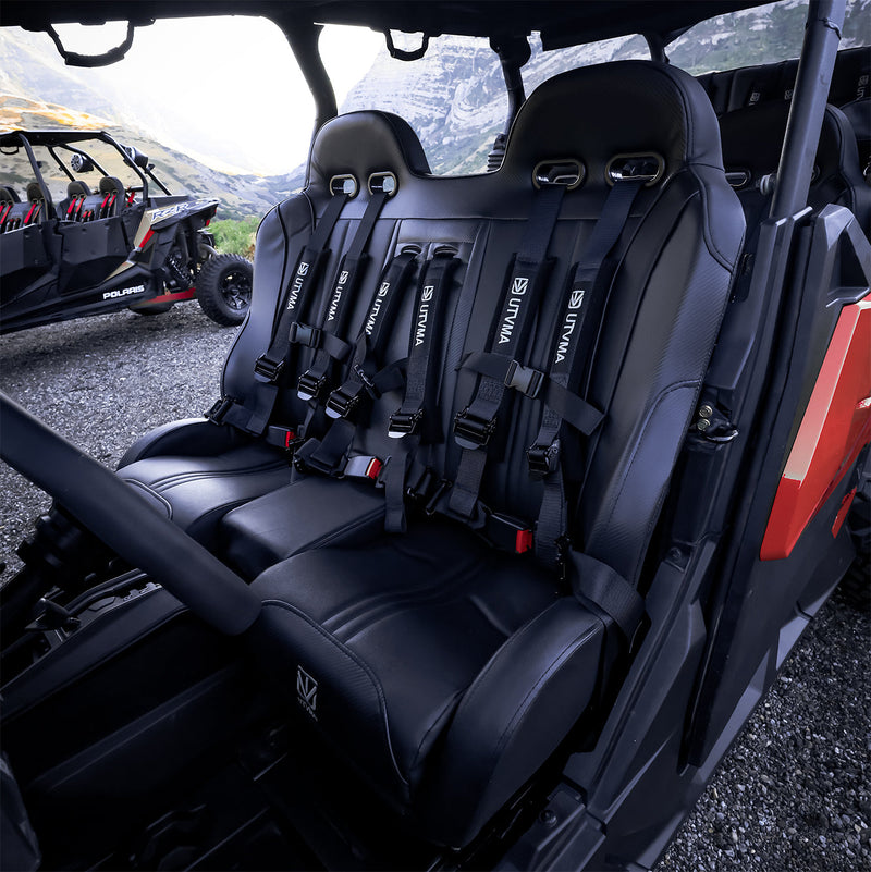 Load image into Gallery viewer, Commander Max Front Bench Seat With Harnesses (2021+)