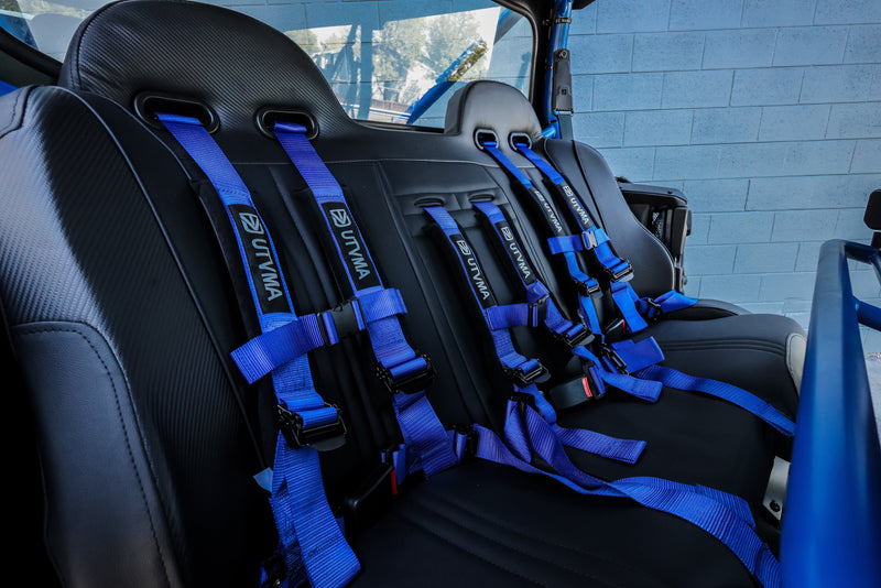 Load image into Gallery viewer, Honda Talon 4 Rear Bench Seat W Harnesses (2019+)