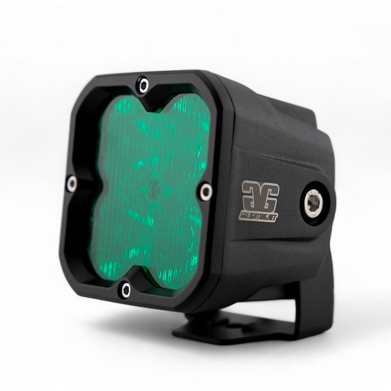 Load image into Gallery viewer, Race Series Flood LED Pod Green