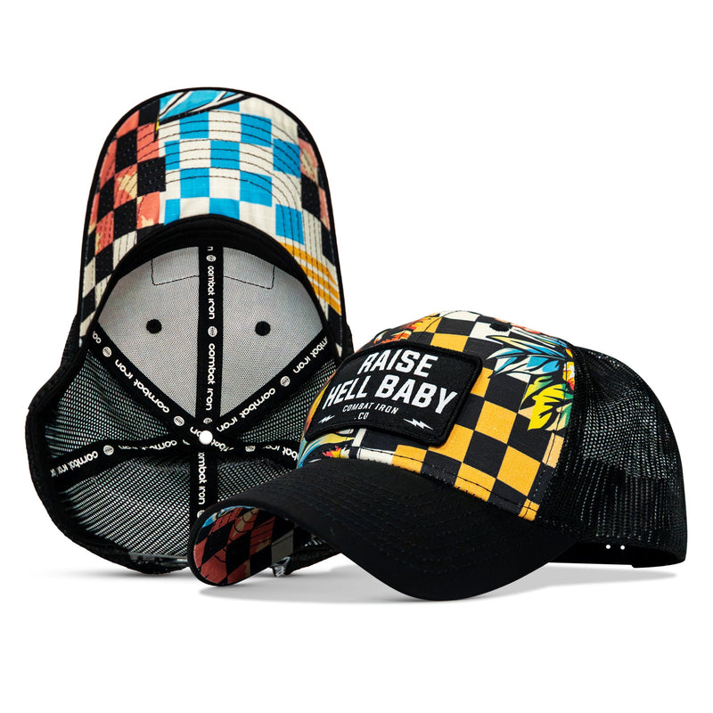 Load image into Gallery viewer, Raise Hell Baby Patch Original Ripstop Snapback Hat