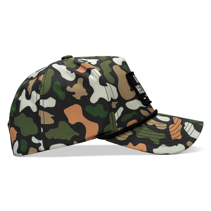 Load image into Gallery viewer, Raise Hell Baby Patch 5 Pannel Snapback